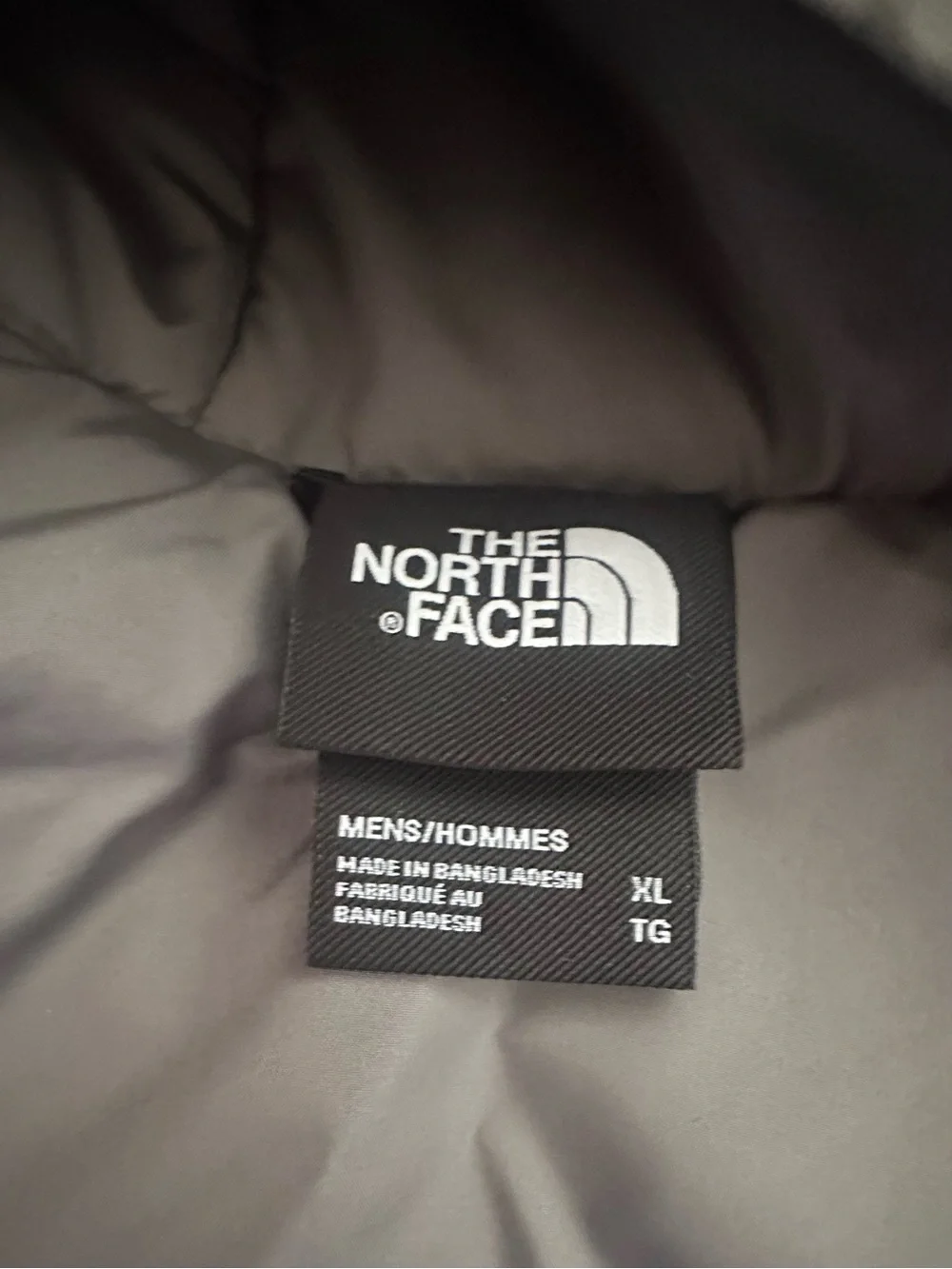 The North Face Men's Gray Hooded Puffer Jacket